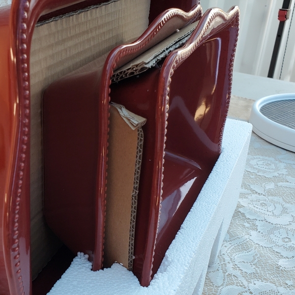 Stoneware small casserole Bakeware 10 x 8 x 2.6 NWOT Oven Microwave Freezer safe - Picture 9 of 11